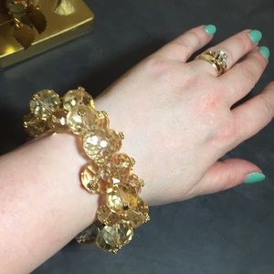 Yellow Bauble Bracelet